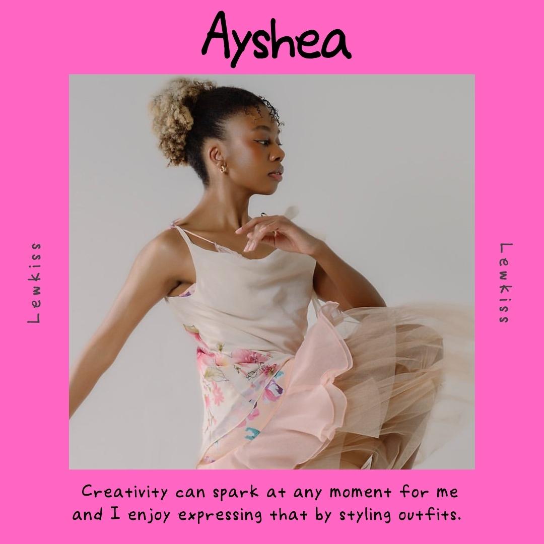 Meet our Lewkiss Ayshea