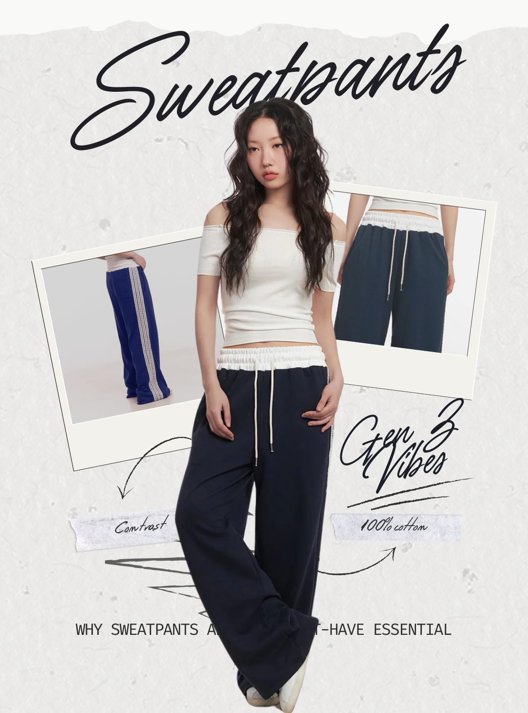 Gen Z & Korean Streetwear Sweatpants Guide – Trend Tips & Style Inspo