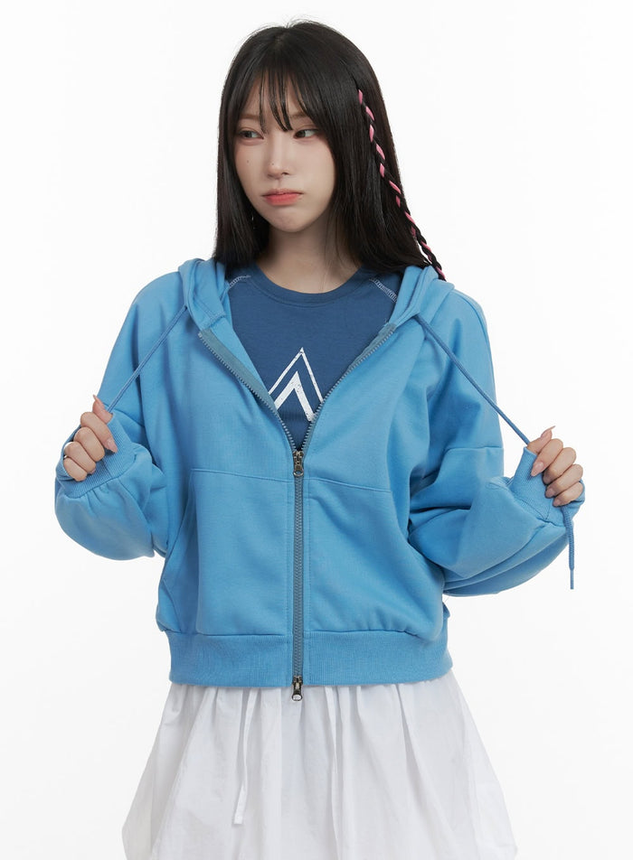 basic-hoodie-oa426 / Blue