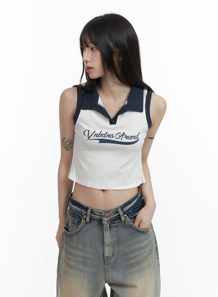 graphic-lettering-collar-crop-top-cy407