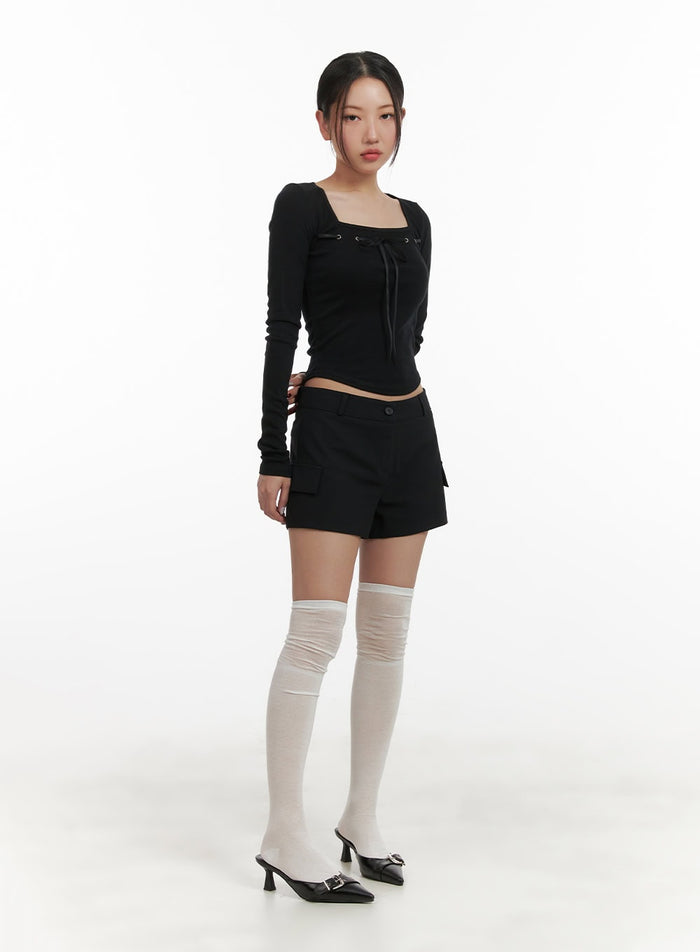 ribbon-square-neck-crop-long-sleeve-cy403