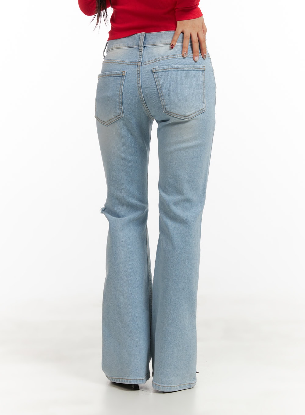 distressed-bootcut-jeans-cy403