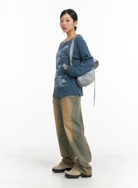 nylon-flap-backpack-cm422