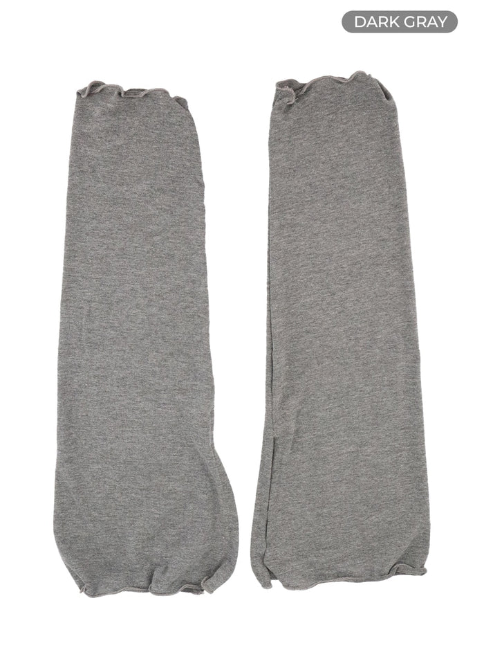solid-basic-leg-warmers-ca402 / Dark gray