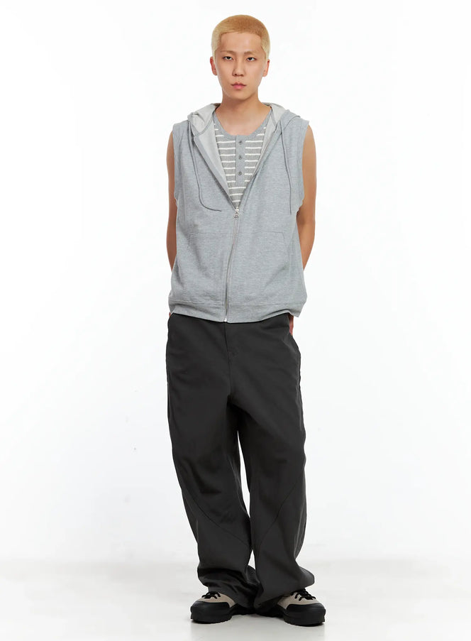 mens-cotton-zip-up-hoodie-vest-il511