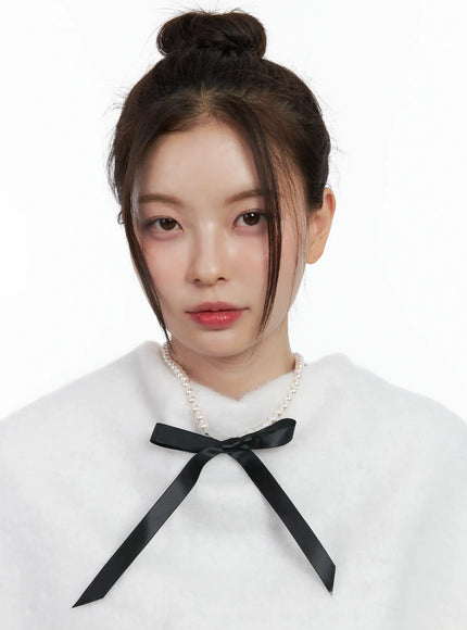 Pearl Bead Strand Necklace IN514