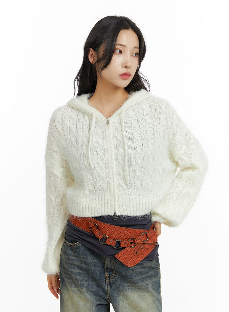 cable-knit-zippered-hooded-cardigan-cf416