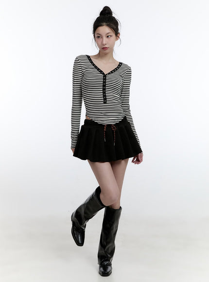 adjustable-pleated-mini-skirt-cj522