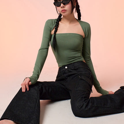 hollow-out-shrug-and-solid-tube-top-if413