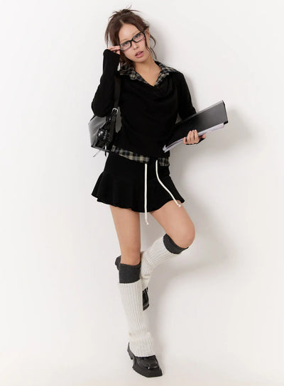 ruffle-flare-mini-skirt-cn527