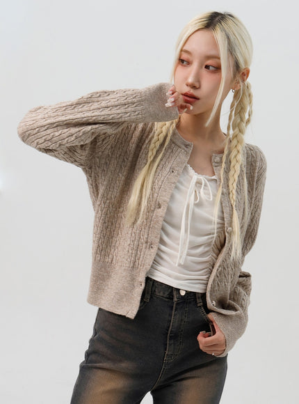 cable-knit-round-neck-cardigan-is311