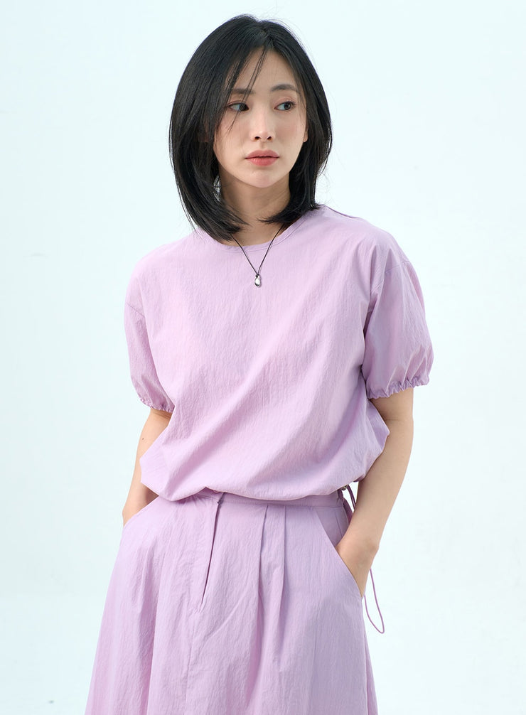 Drawstring Blouse OY318