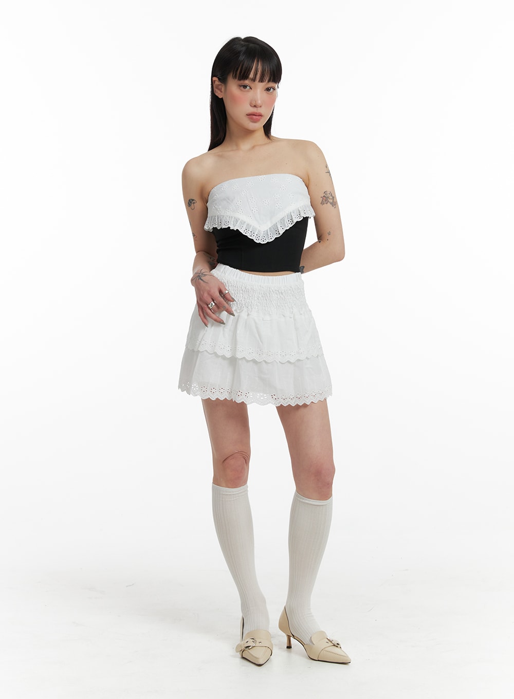 frill-layered-lace-mini-skirt-if423