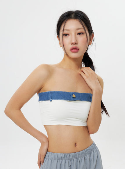 Cropped Tube Top IY312