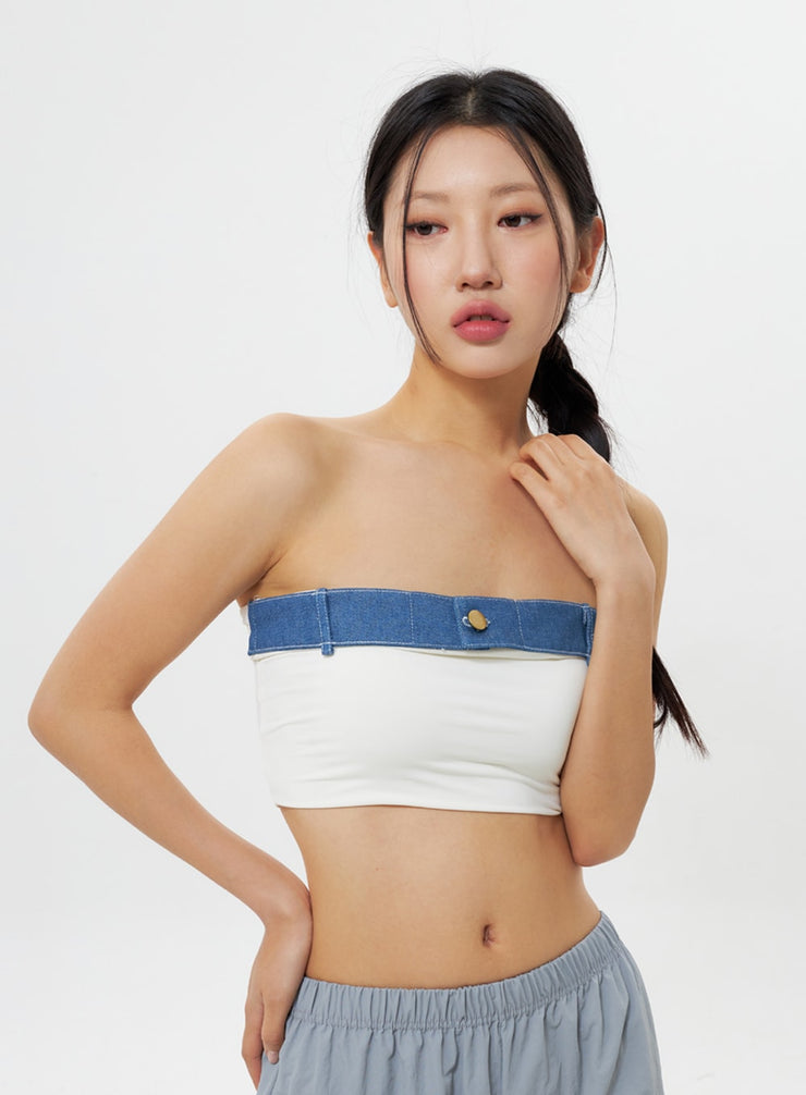 Cropped Tube Top IY312