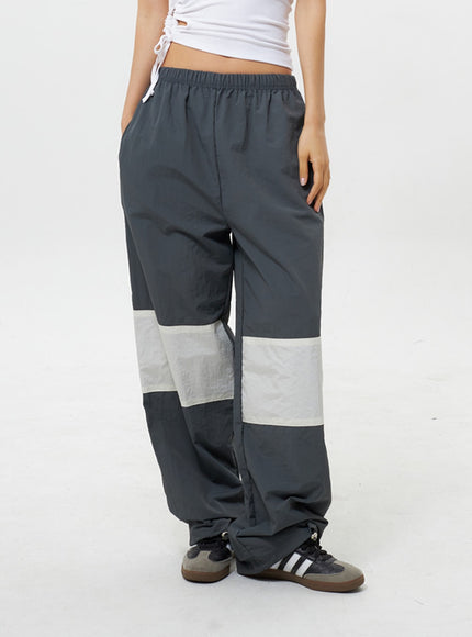 Nylon Track Pants IY311