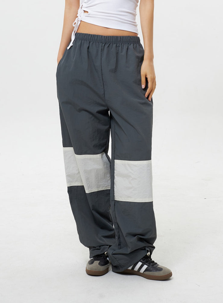 Nylon Track Pants IY311