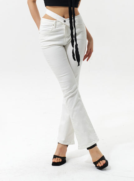 strap-detail-bootcut-pants-iu322