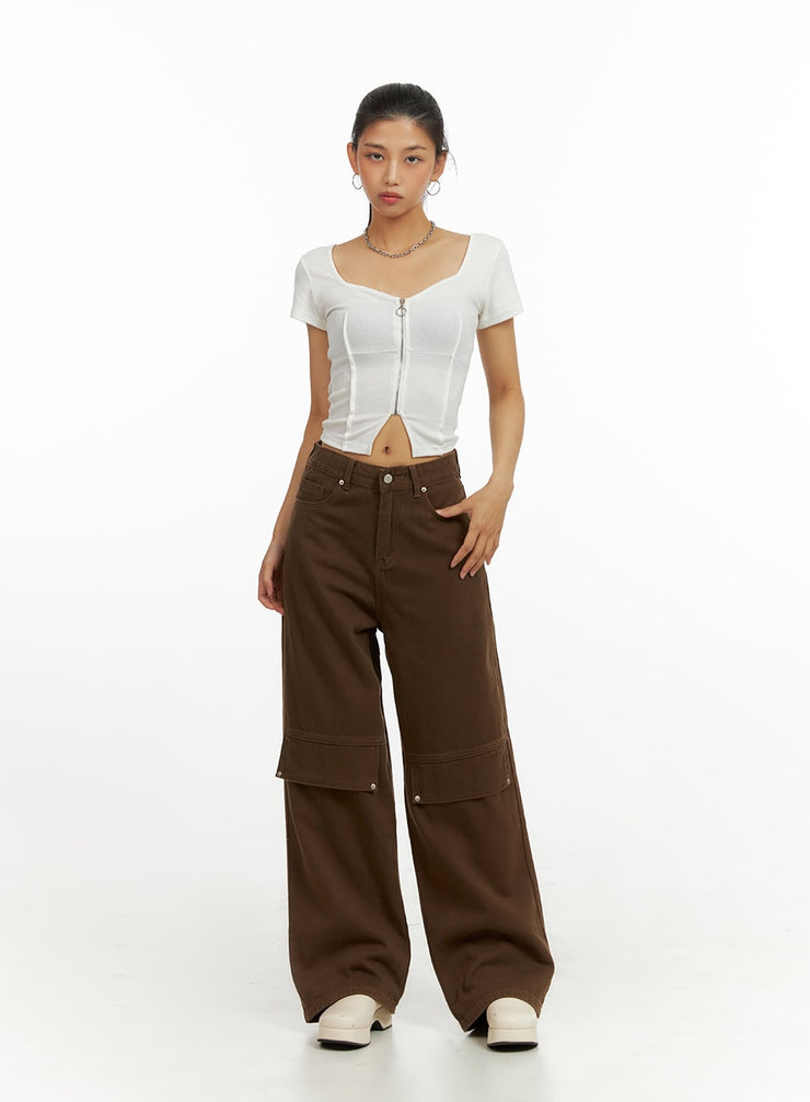 stud-wide-fit-cargo-cotton-pants-iu412