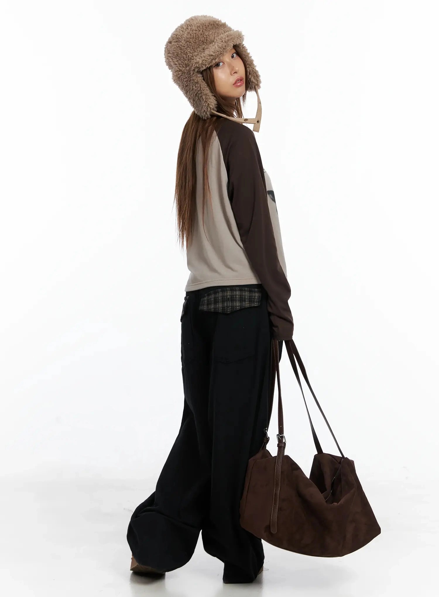 plaid-accent-wide-leg-pants-in528