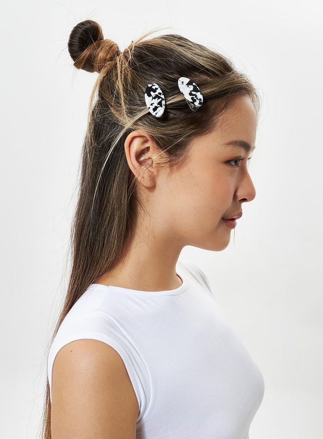 marble-print-hair-pin-cy330