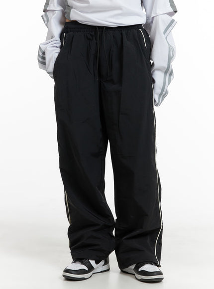 elastic-waist-contrasting-trim-sweatpants-cm407