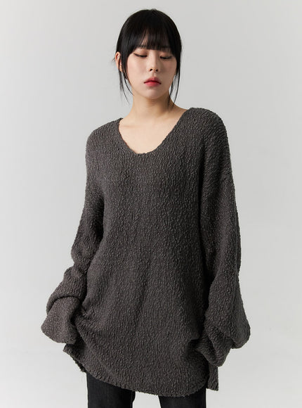 unisex-v-neck-knit-sweater-cs314