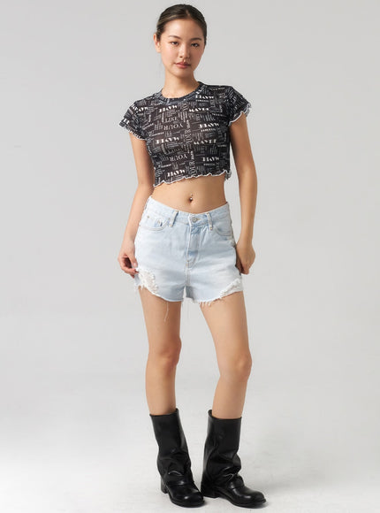 ripped-light-denim-shorts-cl303