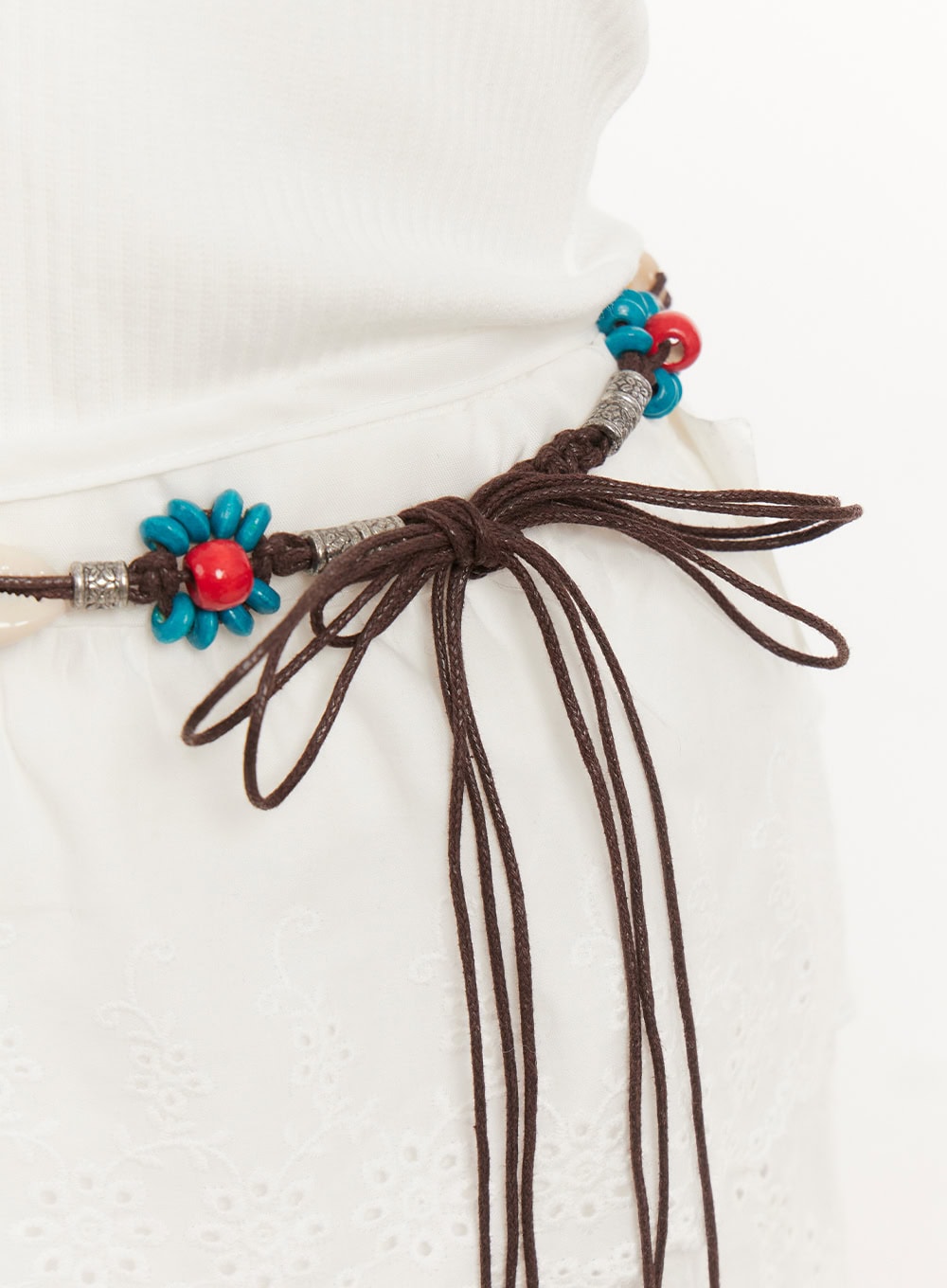 Gypsy Bohemian Crochet Tassel Belt IM528 - Brown One Size Gypsy Bohemian Crochet Tassel Belt IM528 - Brown One Size