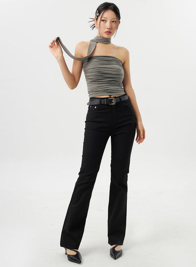 修身微喇褲 CY315