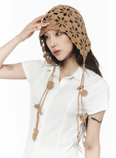 bohemian-floral-bandana-cu510 / Beige