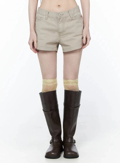 utility-pocket-shorts-iu512 / Beige