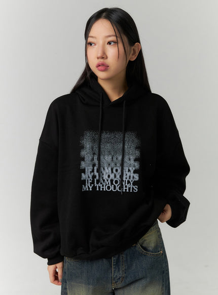 oversized-hoodie-sweatshirt-cn324 / Black