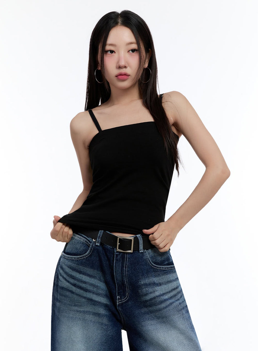 essential-cami-top-iu504 / Black