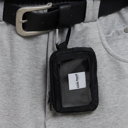 mini-cardholder-keychain-pouch-ic503 / Black