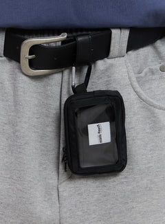 mini-cardholder-keychain-pouch-ic503 / Black