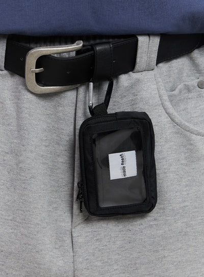 mini-cardholder-keychain-pouch-ic503 / Black