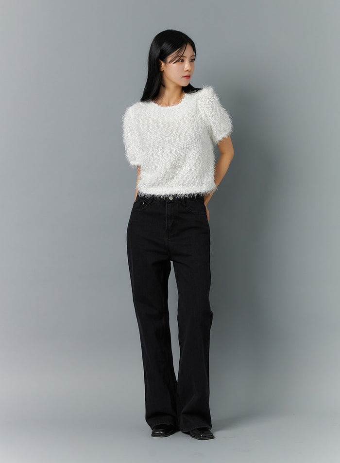 flare-pants-on320 / Black