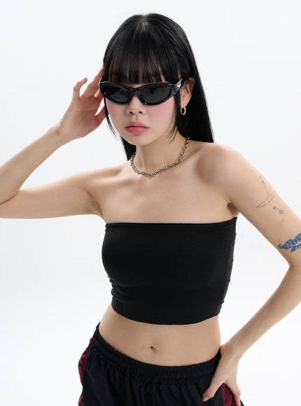 basic-tube-top-if413 / Black