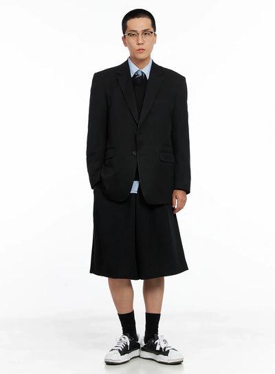 mens-classic-tailored-blazer-is502 / Black