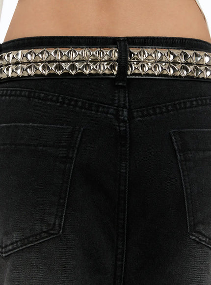 studded-belt-im513 / Black