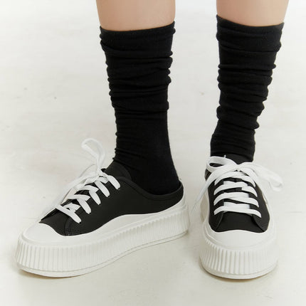 low-top-sneakers-ou419 / Black