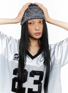 paisley-print-bandana-cl529 / Black