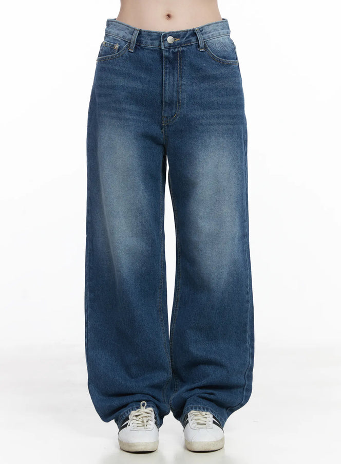 brooke-baggy-jeans-cj506 / Blue