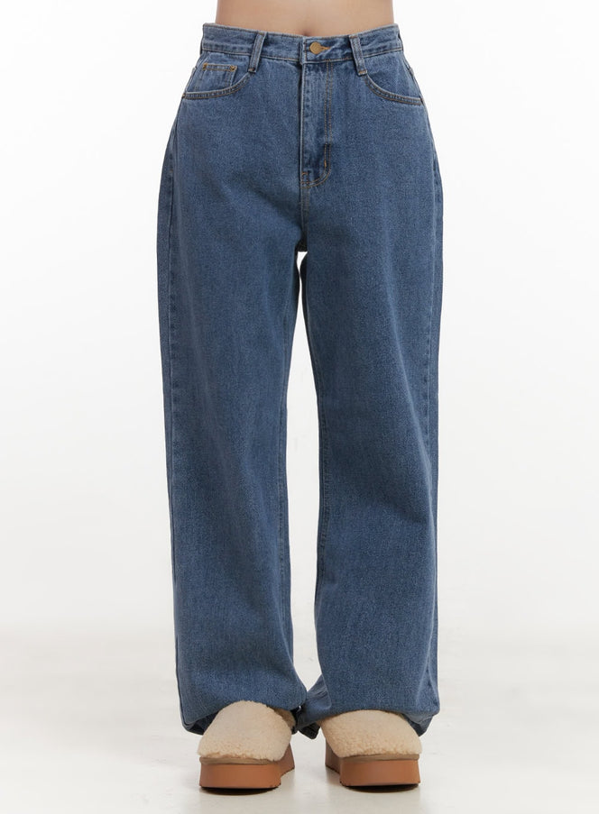 alexa-wide-leg-jeans-on429 / Blue