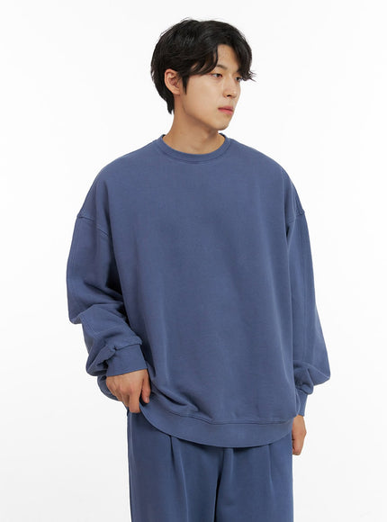 mens-cozy-cotton-sweatshirt-ig409 / Blue