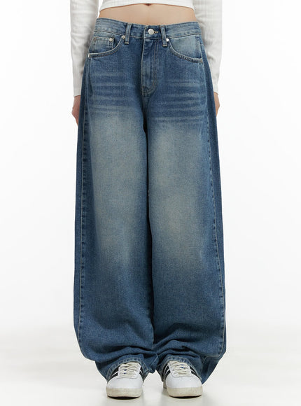 bonnie-low-waist-baggy-jeans-cg427 / Blue