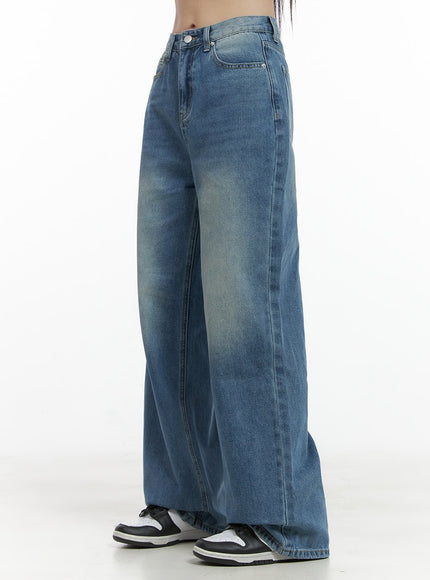 paige-wide-fit-denim-jeans-oo401 / Blue