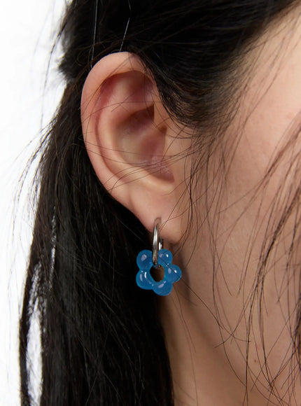 Floral Charm Earrings CA508