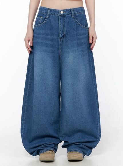 tommie-wide-leg-jeans-cu519 / Blue